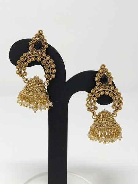Indian Earrings - Kundan