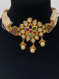 Multi Colored Choker Necklace