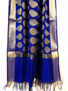 Blue Silk Dupatta