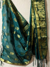 Green Silk Dupatta
